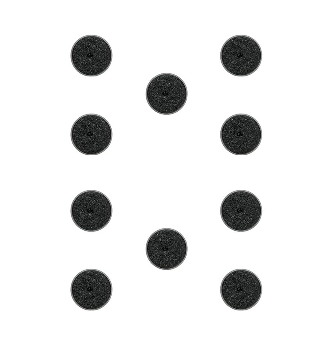 25mm Round Closed Bases