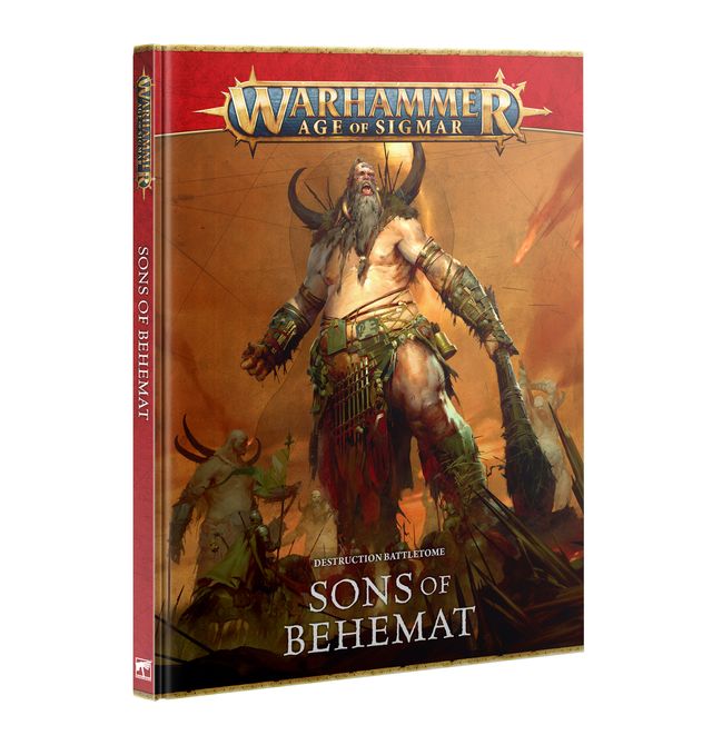 Age of Sigmar: Destruction Battletome Sons of Behemat Pre-Order 2026/09/26
