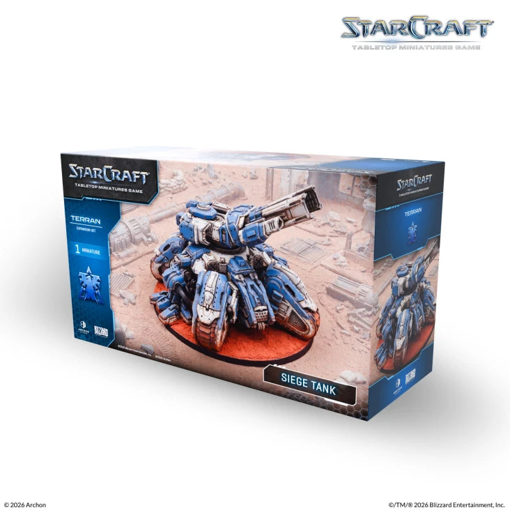 StarCraft Terran Siege Tank