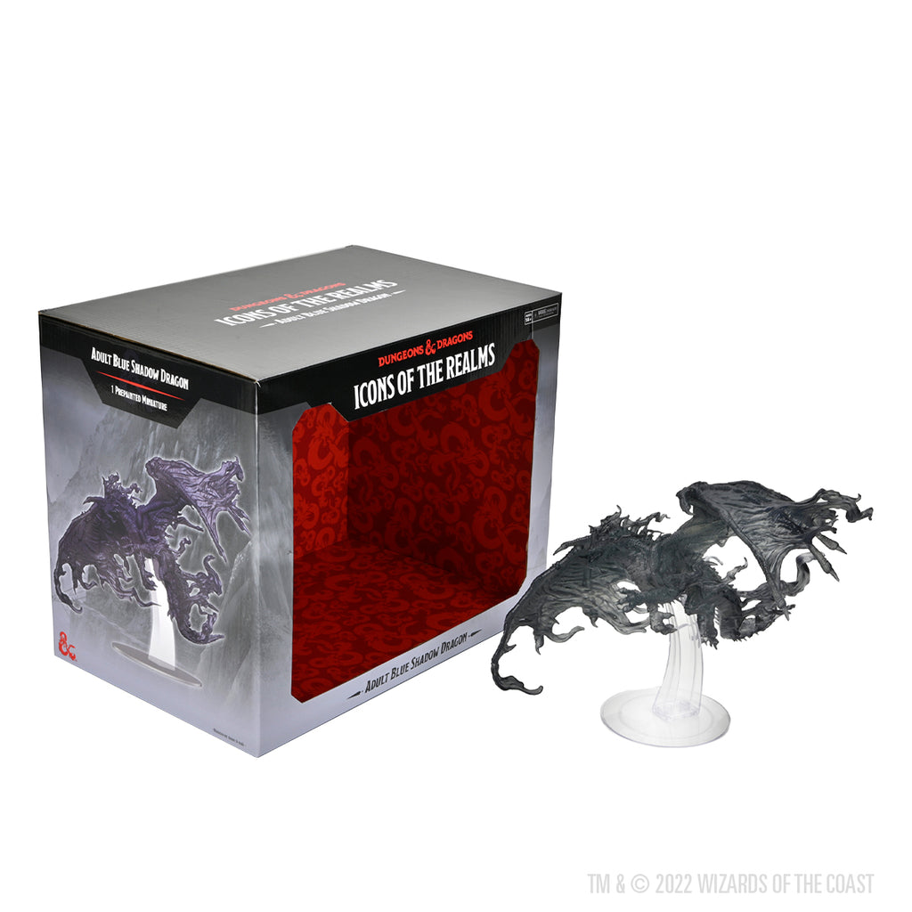 Dungeons & Dragons Icons of the Realms Adult Blue Shadow Dragon