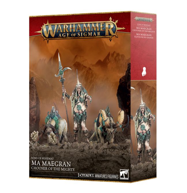 Age of Sigmar: Sons of Behemat Ma Maegran Chooser of the Mighty Pre-Order 2026/09/26