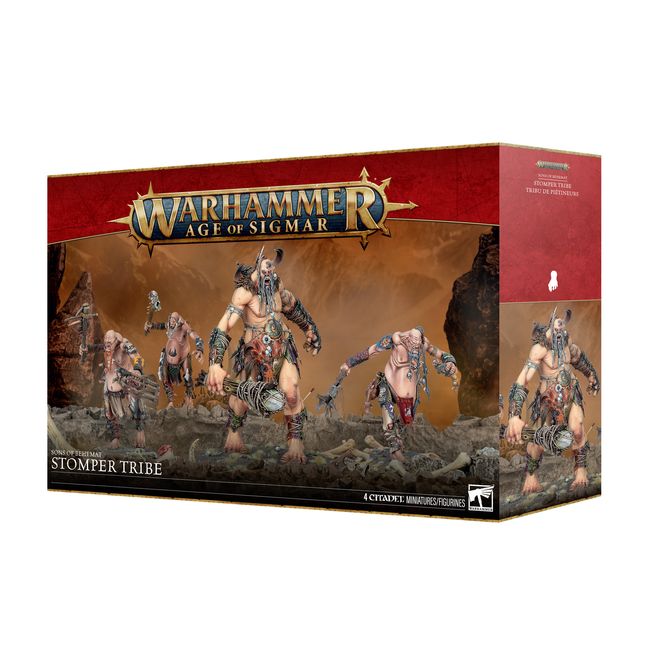 Age of Sigmar: Sons of Behemat Stomper Tribe Pre-Order 2026/09/26
