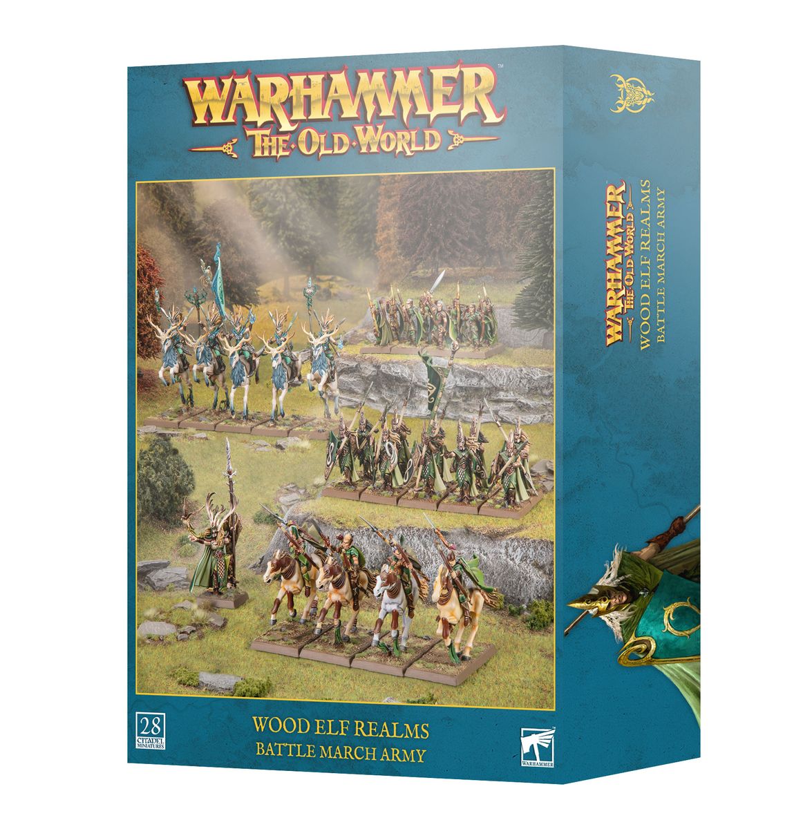 The Old World: Wood Elf Realms Battle March Army Pre-Order 2026/09/12