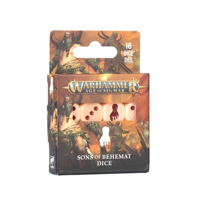 Age of Sigmar: Sons of Behemat Dice Pre-Order 2026/09/26