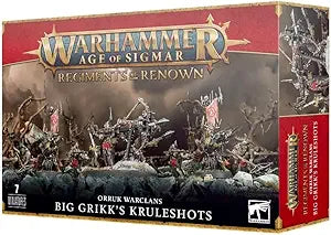 Regiments of Renown: Orruk Warclans Big Grikk's Kruleshots