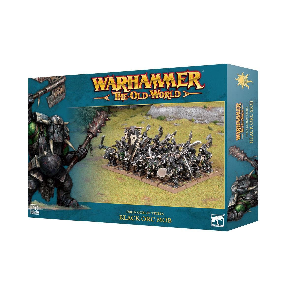 The Old World: Orc & Goblin Tribes Black Orc Mob