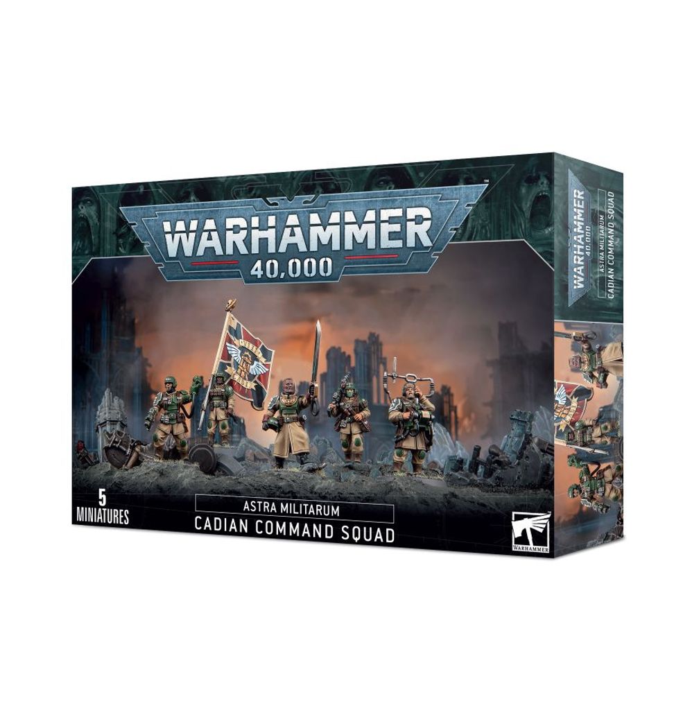 Warhammer 40k: Astra Militarum Cadian Command Squad