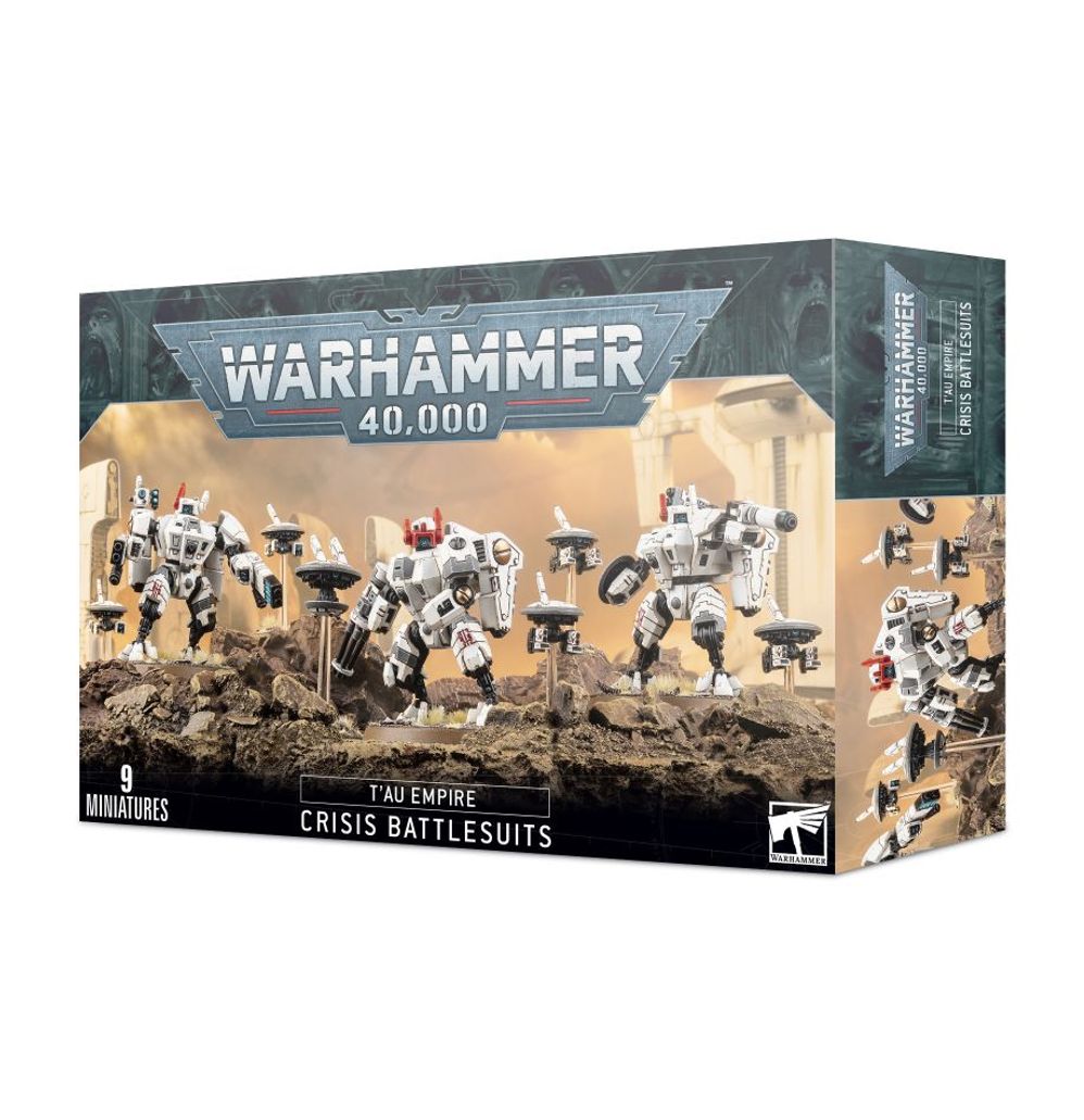 Warhammer 40k: T'au Empire XV8 Crisis Battlesuits
