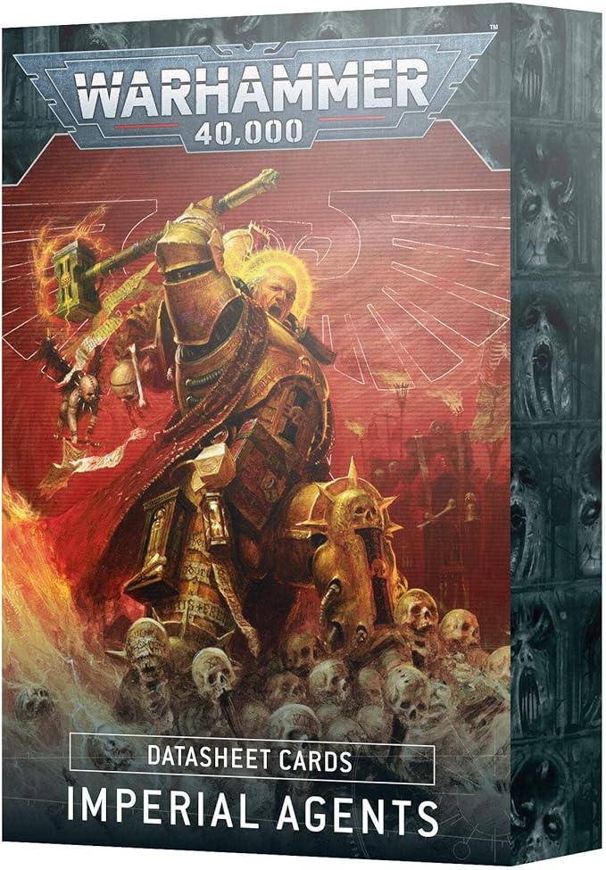 Warhammer 40k: Datasheet Cards Imperial Agents