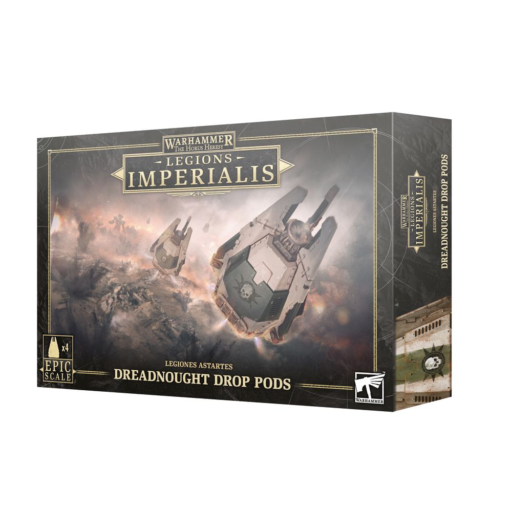 The Horus Heresy: Legions Imperialis Legiones Astartes Dreadnought Drop Pods