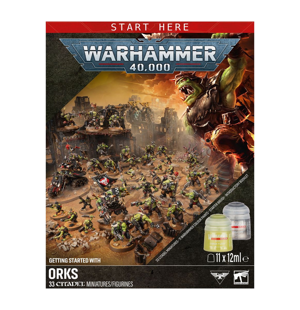 Warhammer 40k: Getting Started With Orks Pre-Order 2026-07-25