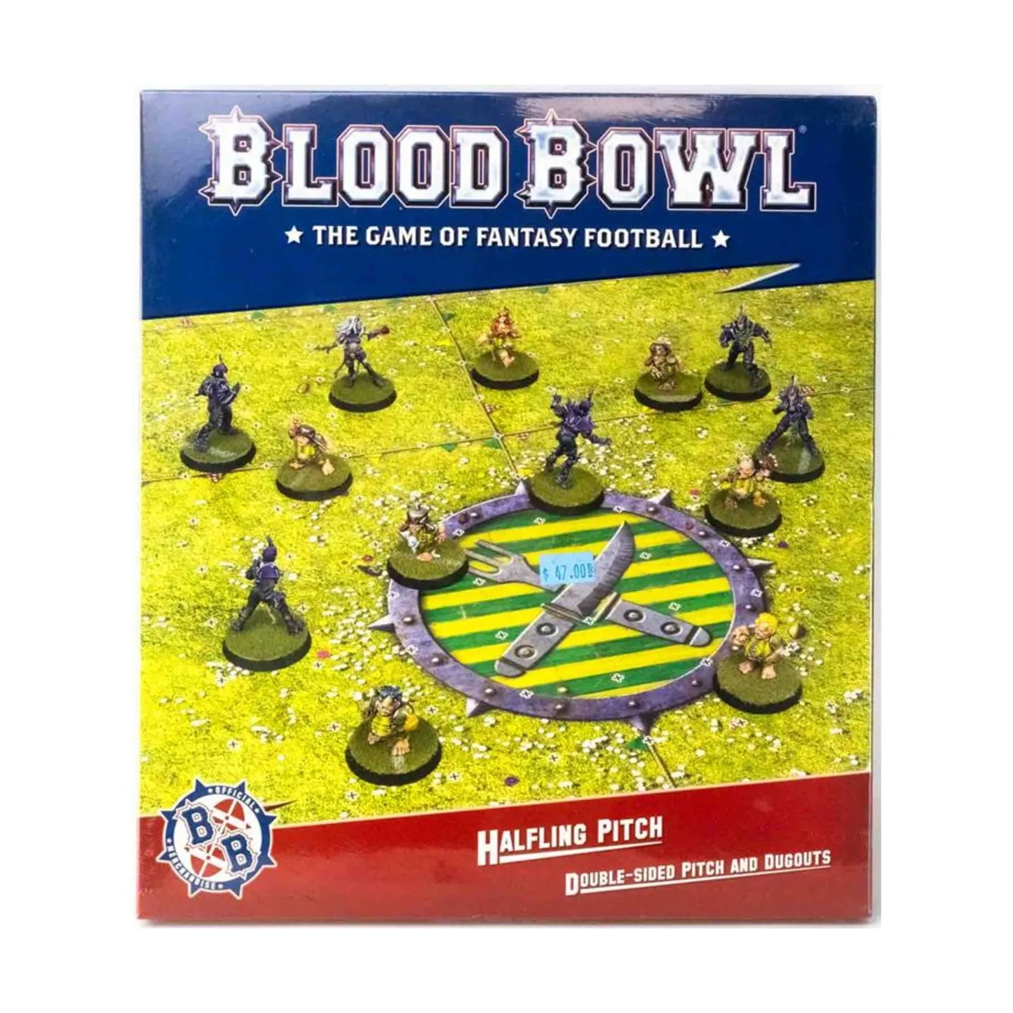 Blood Bowl: Halfling Team Pitch & Dugout Set