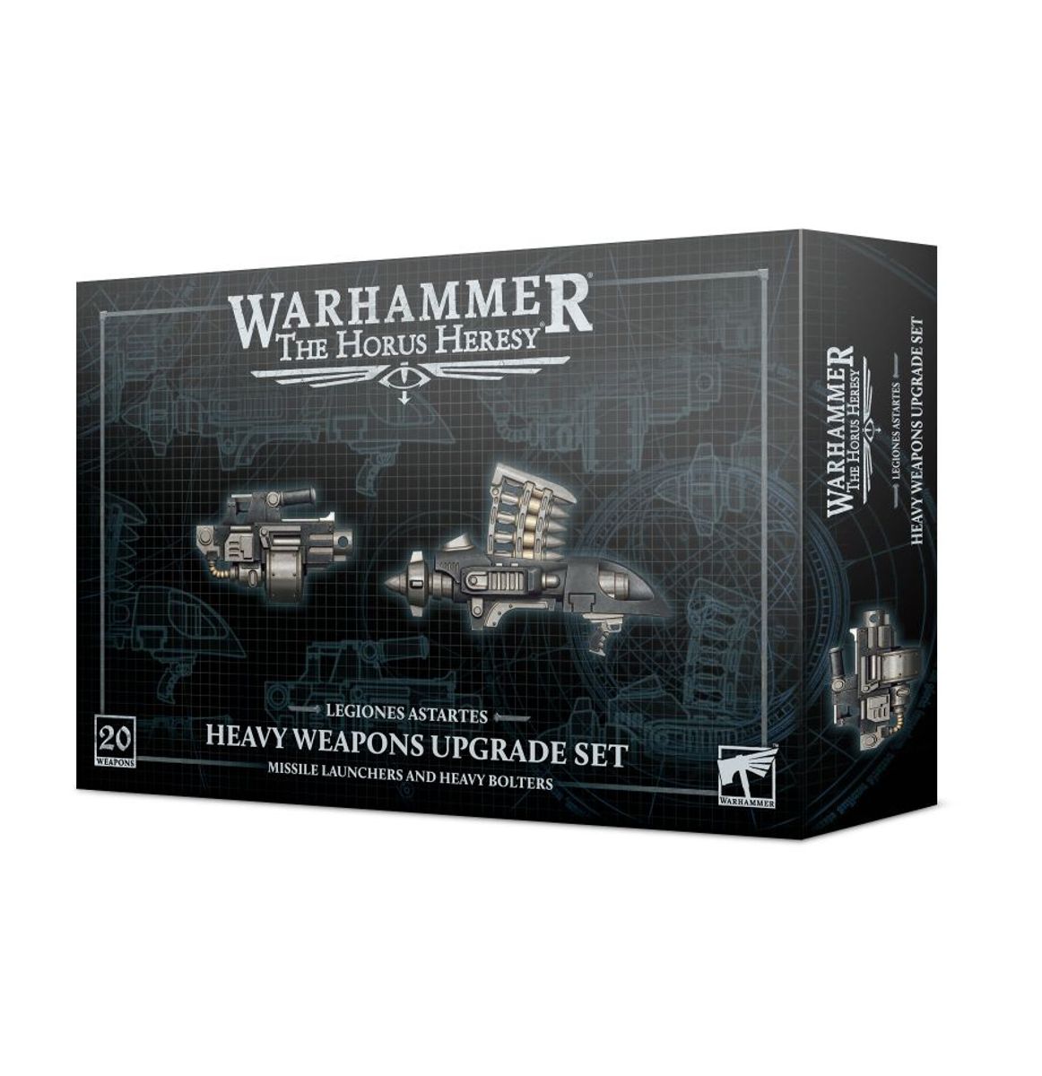 The Horus Heresy: Legiones Astartes Heavy Weapons Upgrade Set Missile Launchers and Heavy Bolters