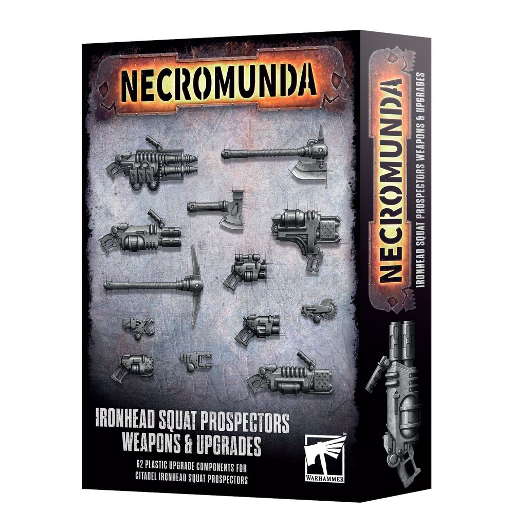 Necromunda: Ironhead Squad Prospectors Weapons & Upgrades