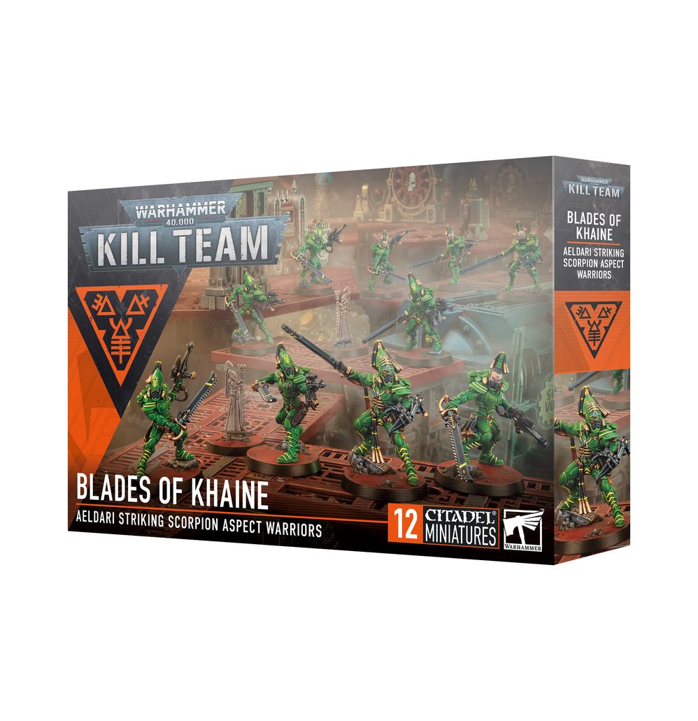 Warhammer 40k: Kill Team Blades of Khaine Aeldari Striking Scorpion Aspect Warriors