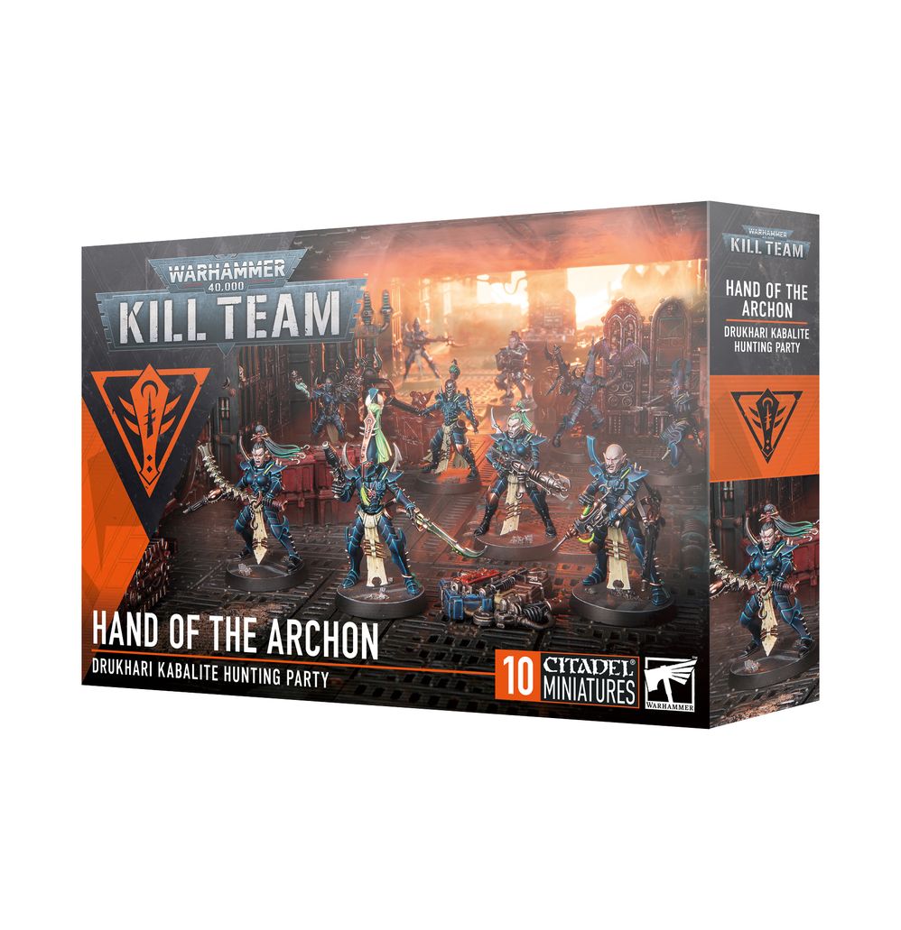 Warhammer 40k Kill Team: Hand of the Archon Drukhari Kabalite Hunting Party