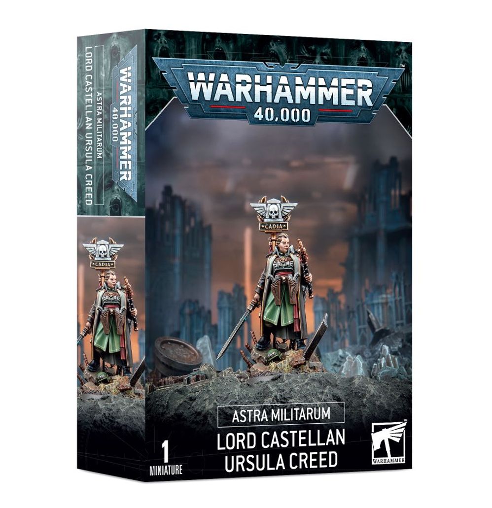 Warhammer 40k: Astra Militarum Lord Castellan Ursula Creed