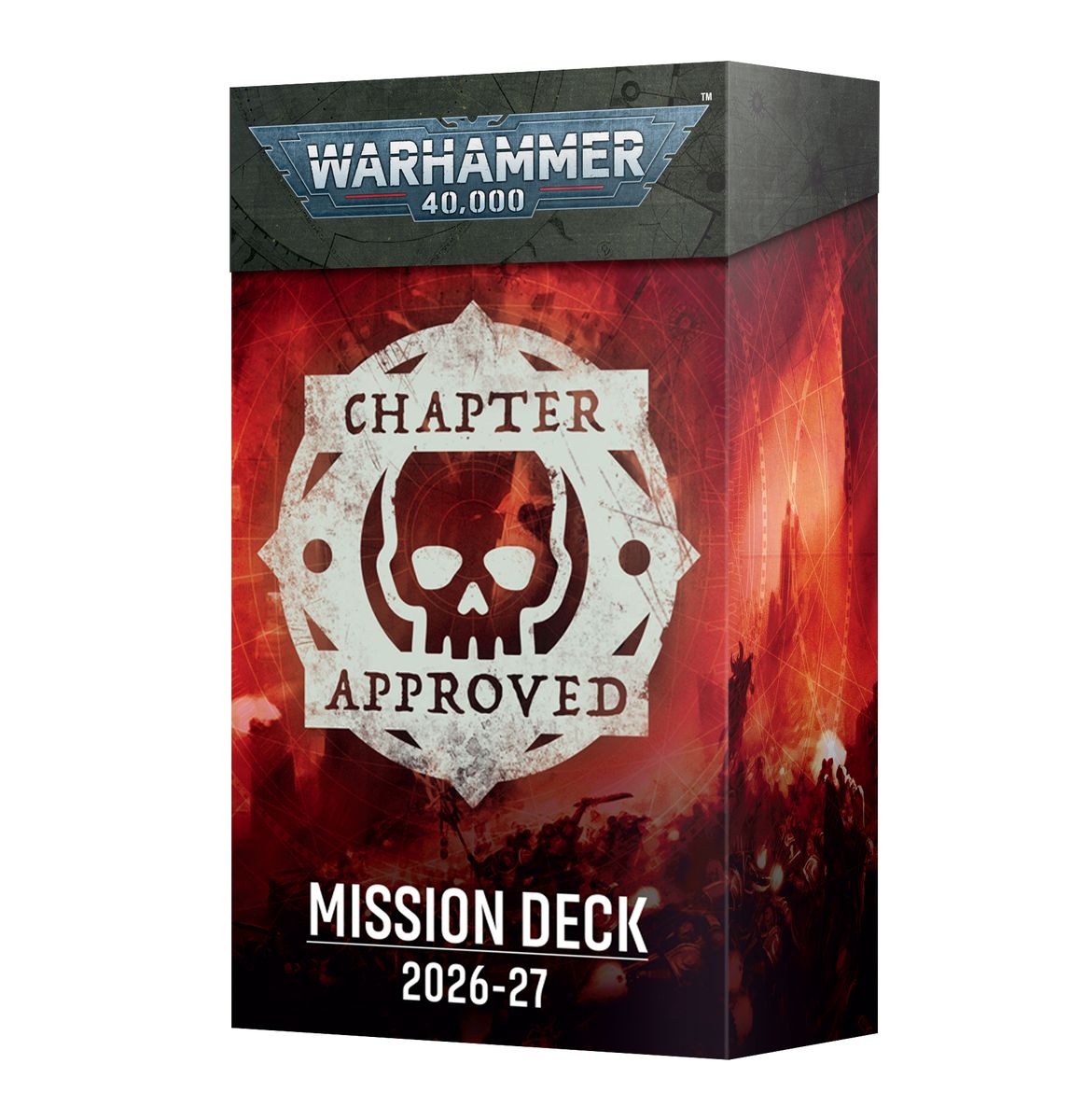 Warhammer 40k: Chapter Approved Mission Deck 2026-2027 Pre-Order June 27 2026