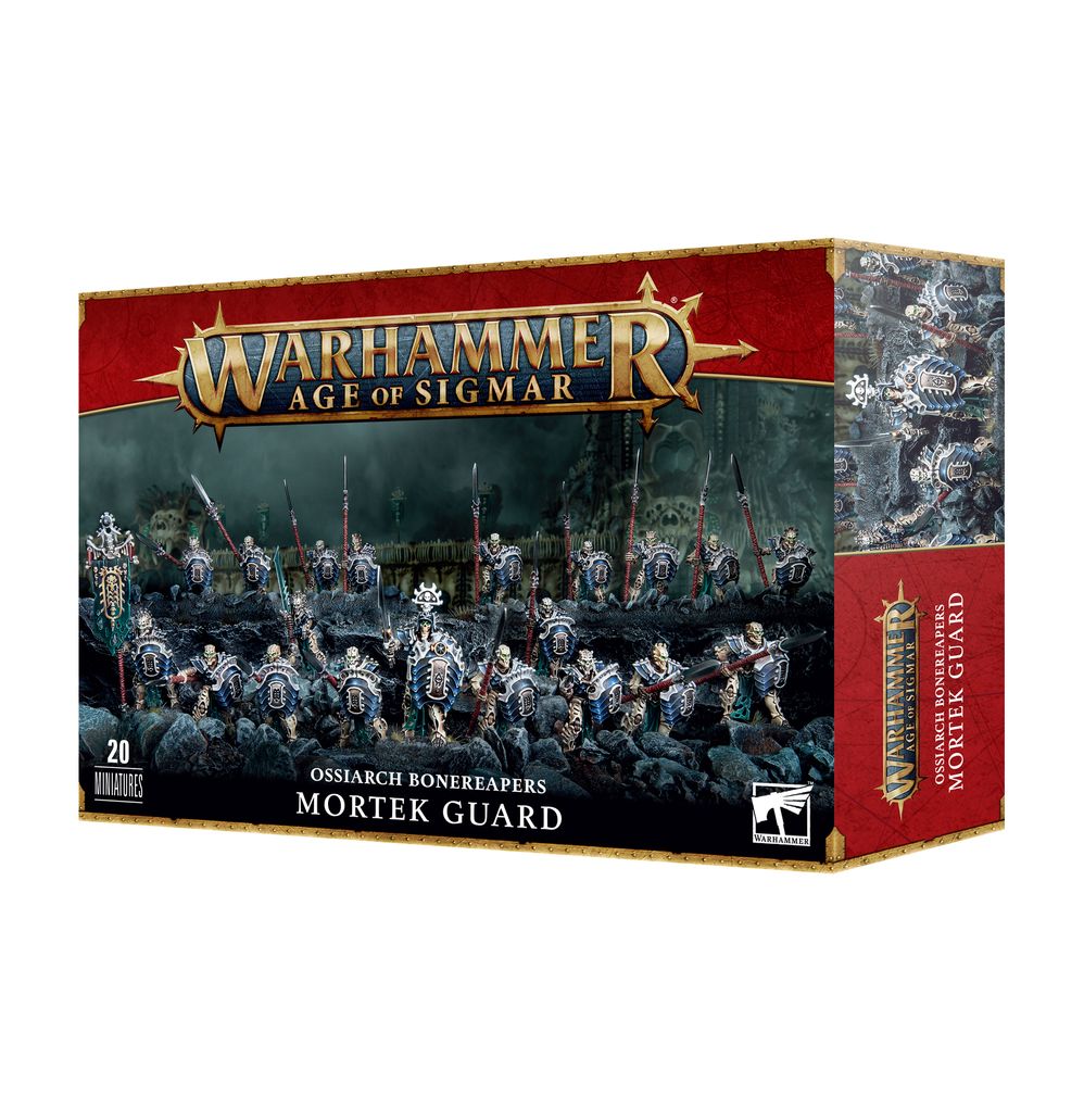 Age of Sigmar: Ossiarch Bonereapers Mortek Guard