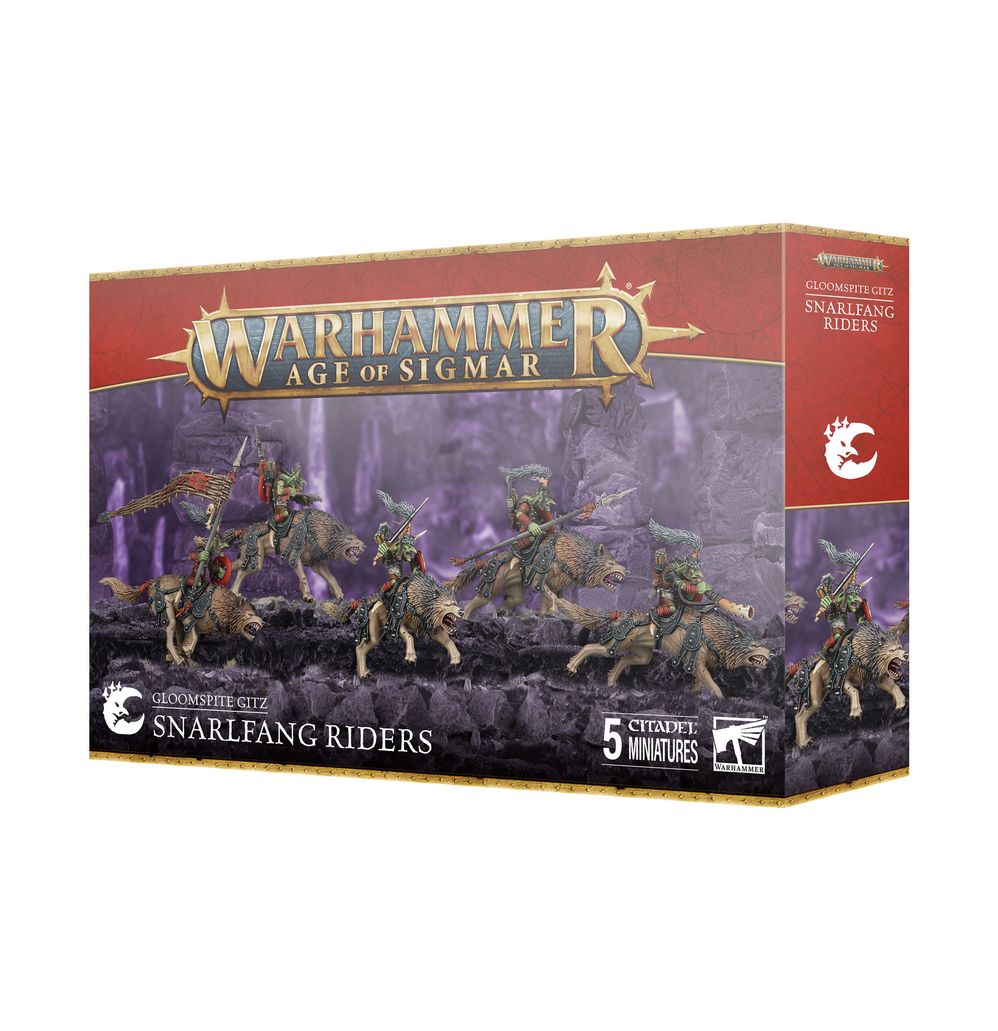 Age of Sigmar: Gloomspite Gitz Snarlfang Riders