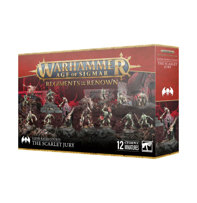 Age of Sigmar: Regiments of Renown Flesh-Eater Courts The Scarlet Jury