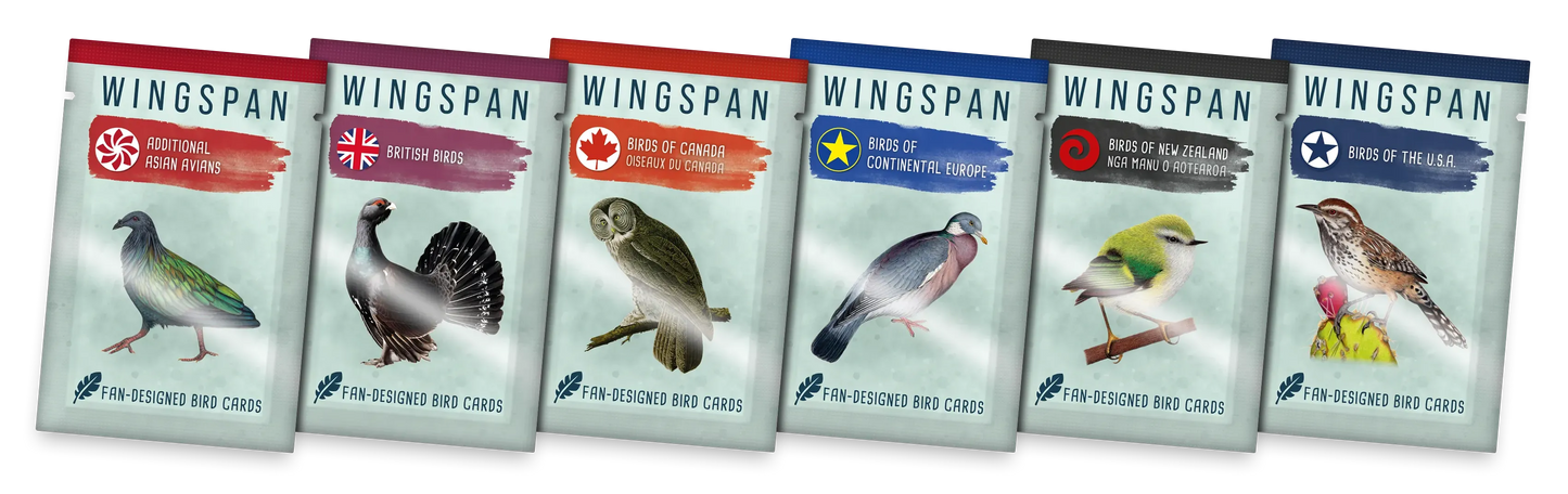 Wingspan: Fan-Designed Card Packs - Set 1