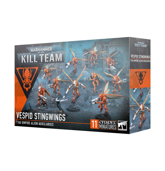 Warhammer 40k: Kill Team Vespid Stingwings T’au Empire Alien Auxiliaries