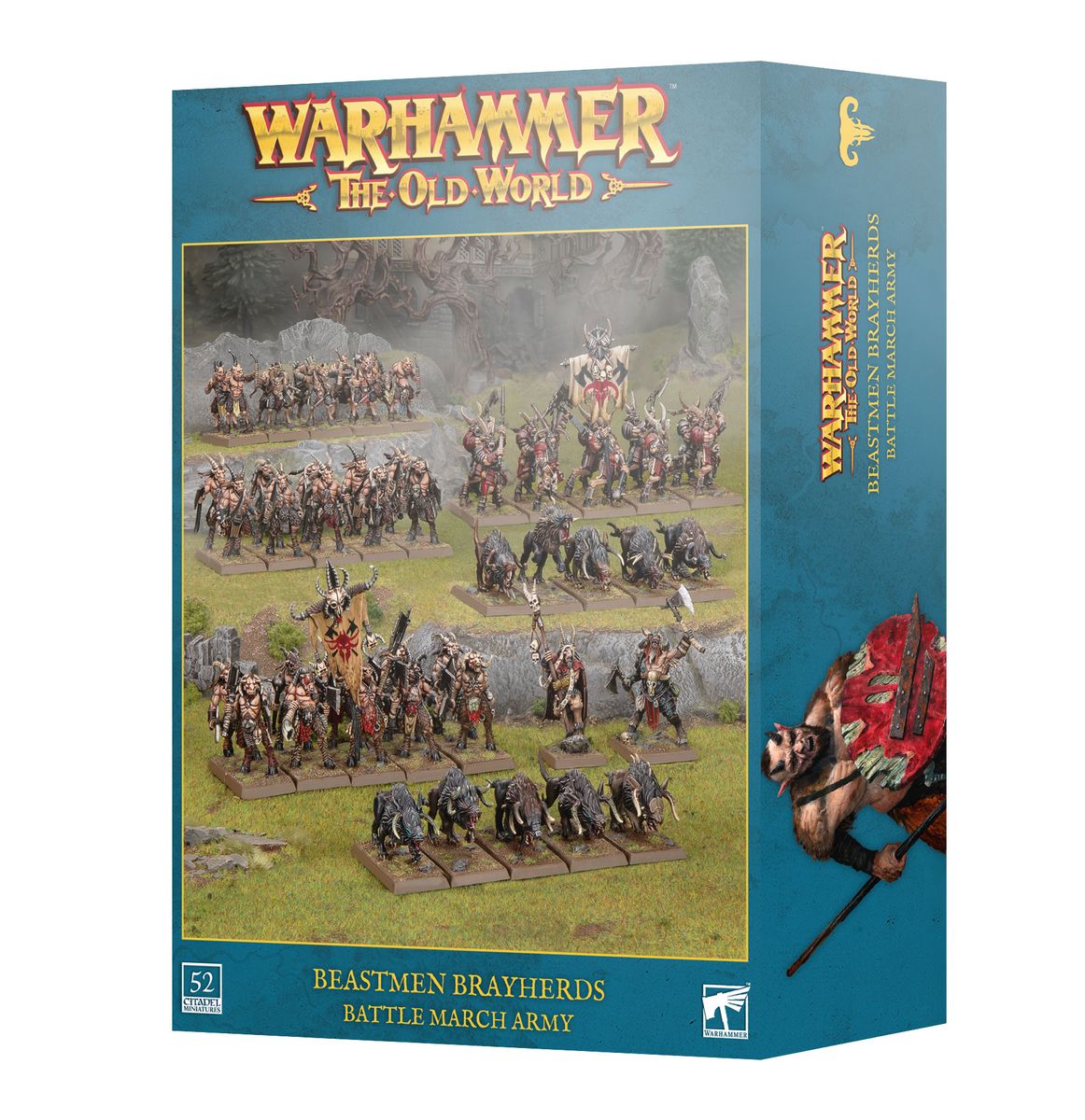 The Old World: Beastmen Brayherds Battle March Army Pre-Order 2026/09/12