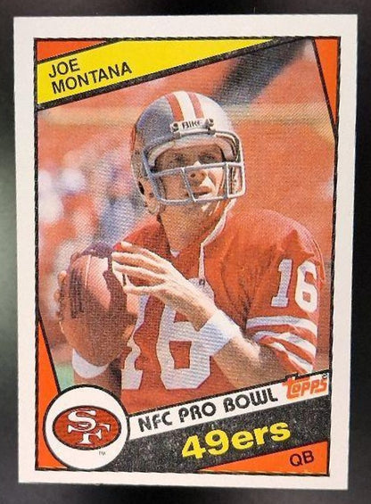 1984 Topps Joe Montana #358 49ers