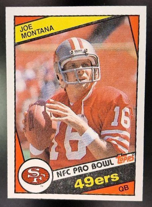 1984 Topps Joe Montana #358 49ers