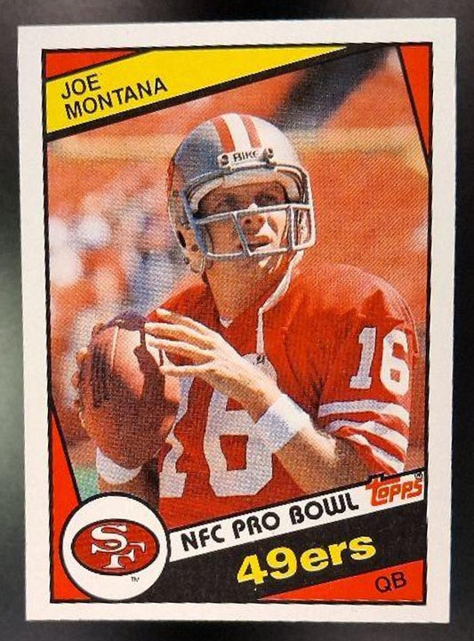 1984 Topps Joe Montana #358 49ers