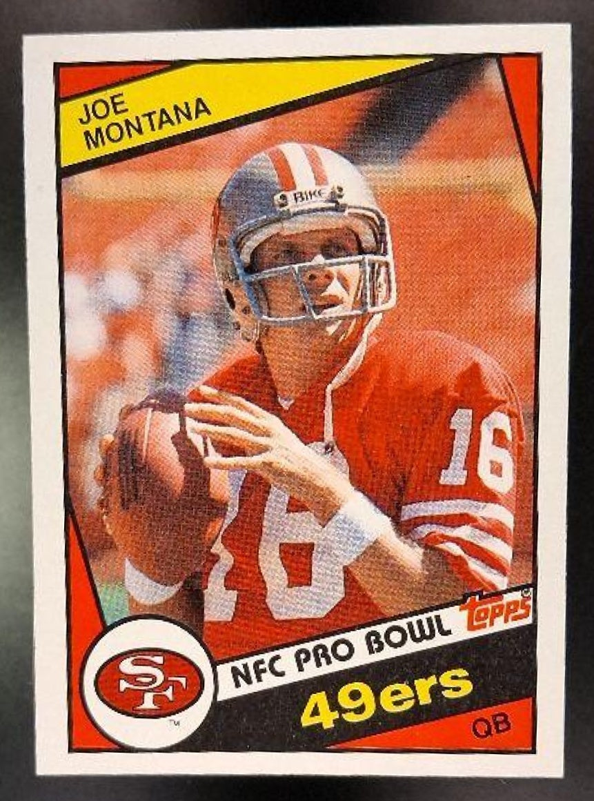 1984 Topps Joe Montana #358 49ers