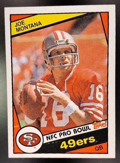1984 Topps Joe Montana #358 49ers