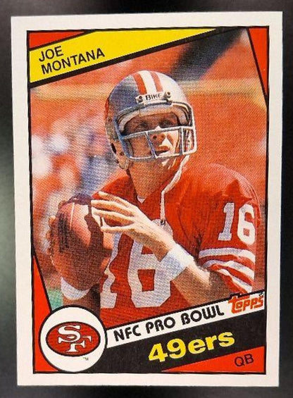 1984 Topps Joe Montana #358 49ers