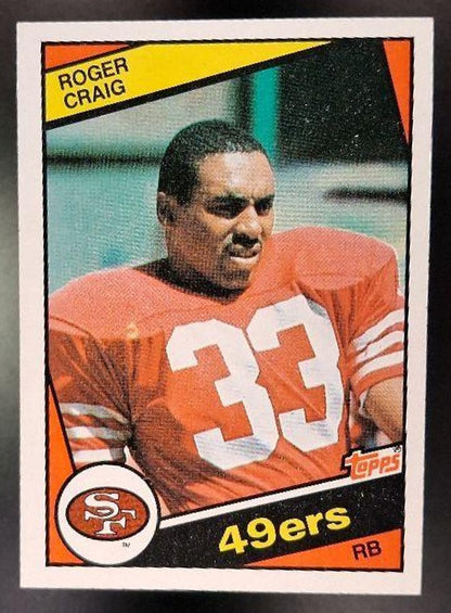 1984 Topps Roger Craig #353 RC 49ers