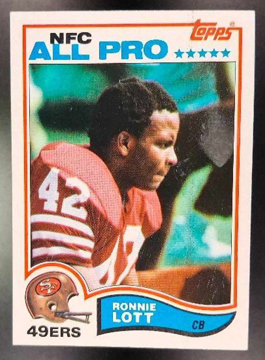 1982 Topps Ronnie Lott #486 RC 49ers
