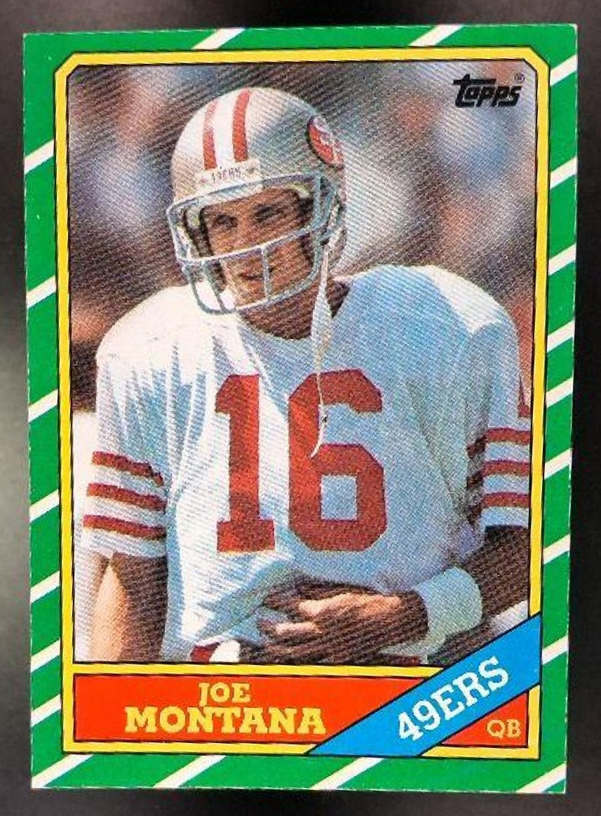 1986 Topps Joe Montana #156 49ers