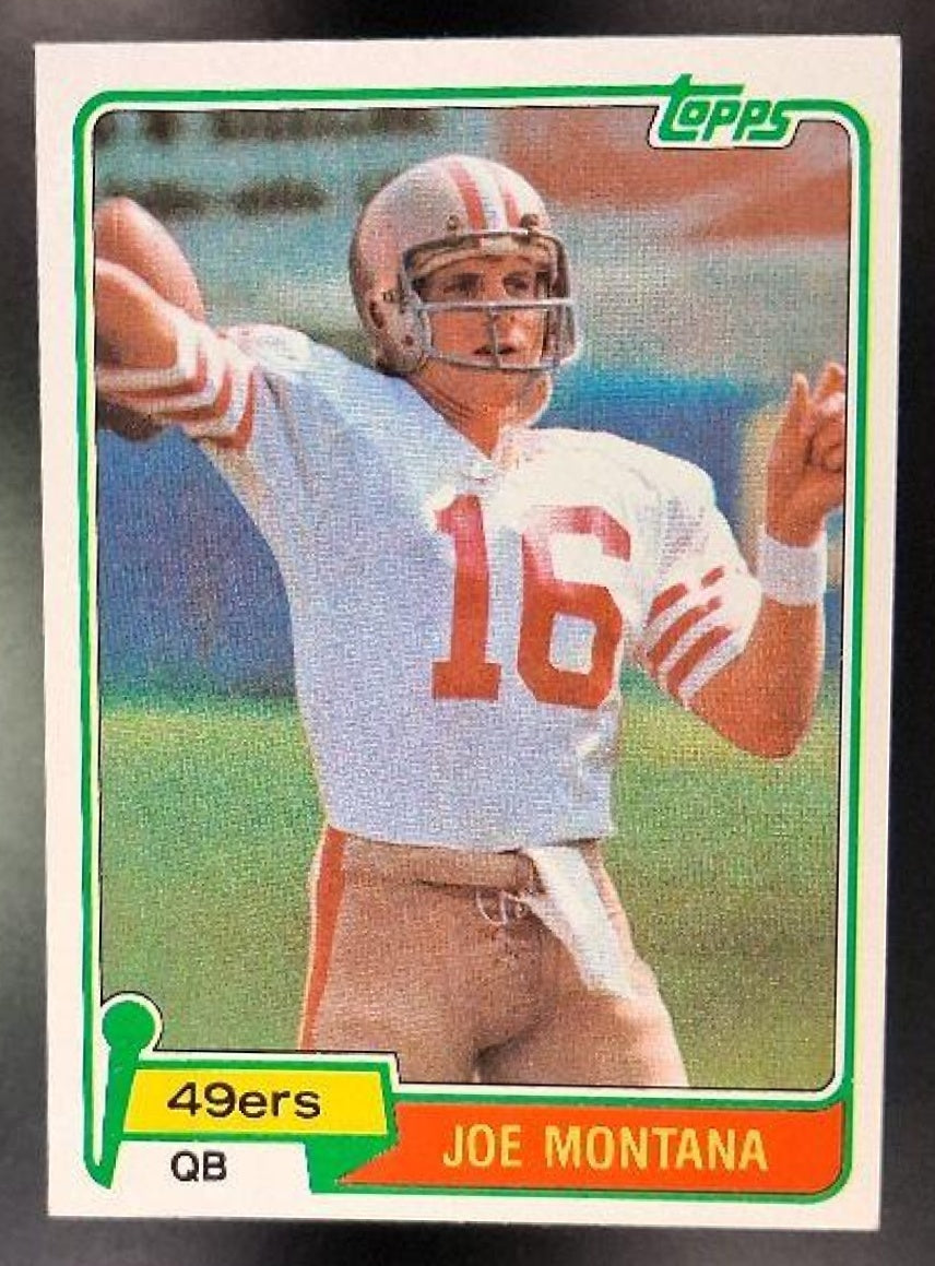 1981 Topps Joe Montana #216 RC 49ers
