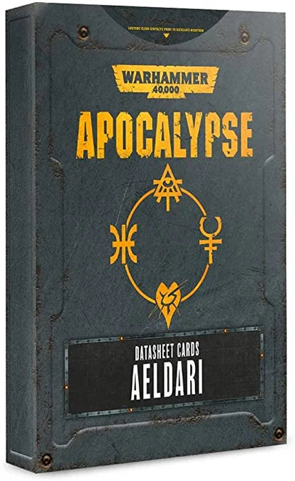 Warhammer 40k: Apocalypse Datasheets Cards Aeldari