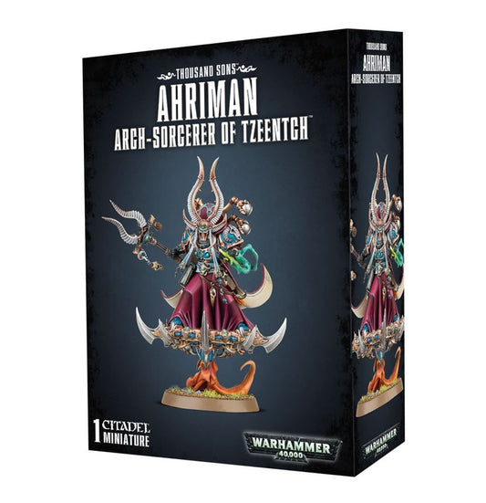 Warhammer 40k: Thousand Sons Ahriman Arch-Sorcerer of Tzeentch