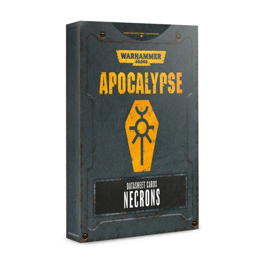 Warhammer 40k: Apocalypse Datasheet Cards Necrons