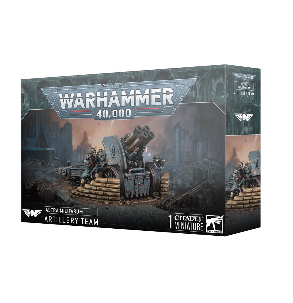 Warhammer 40k: Astra Militarum Krieg Artillery Team