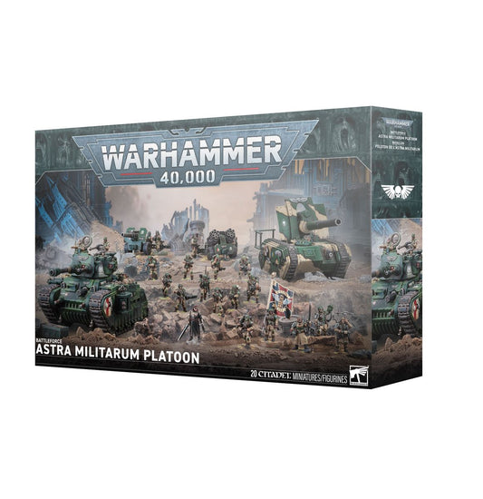Warhammer 40k: Battleforce Astra Militarum Platoon