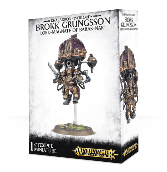 Age of Sigmar: Kharadron Overlords Brokk Grungsson Lord-Magnate of Barak-Nar