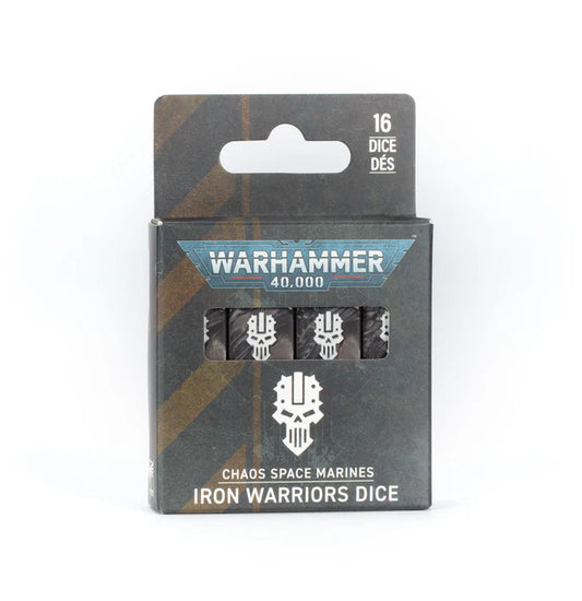 Warhammer 40k: Chaos Space Marines Iron Warriors Dice