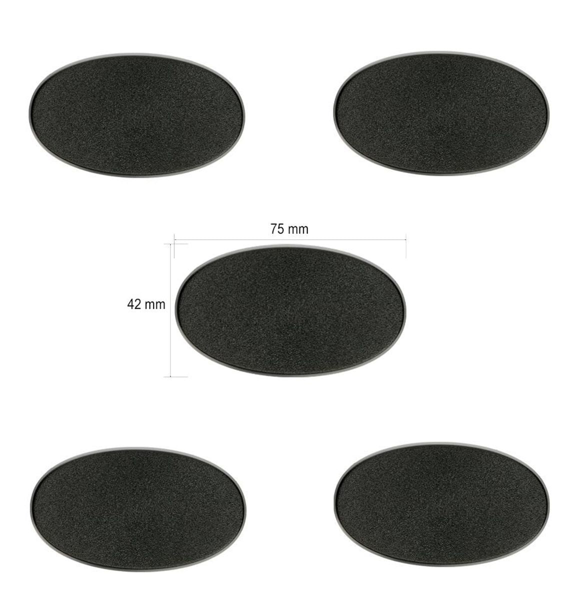 Citadel 75x42mm Oval Bases