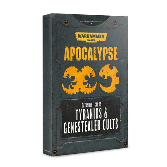Warhammer 40k: Apocalypse Datasheet Cards Tyranids & Genestealer Cults