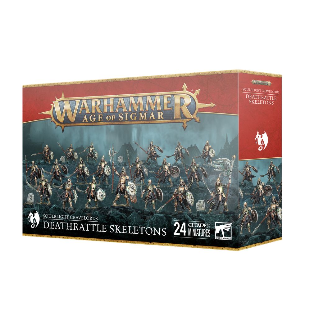Age of Sigmar: Soulblight Gravelords Deathrattle Skeletons