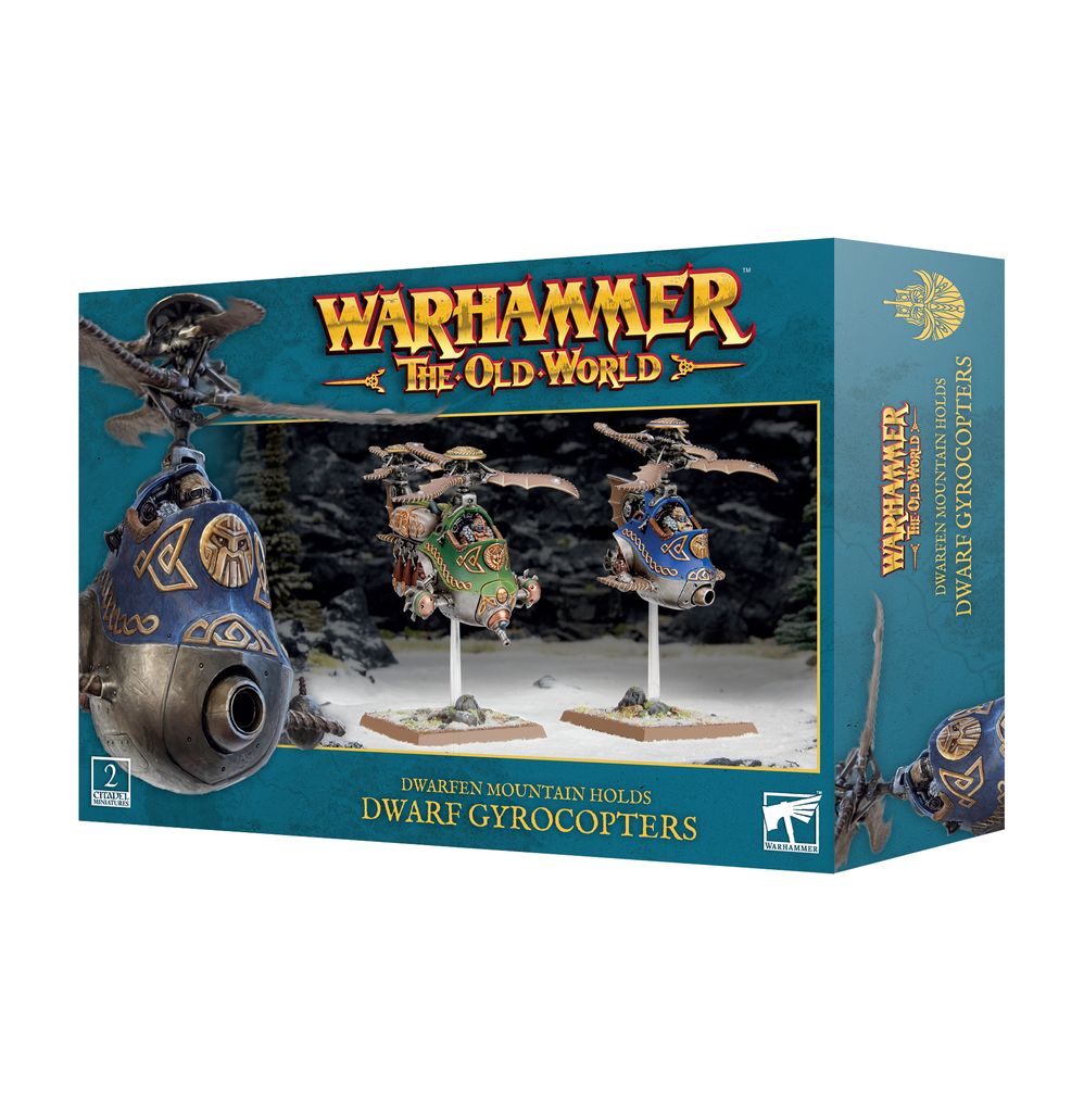 The Old World: Dwarfen Mountain Holds Dwarf Gyrocopters