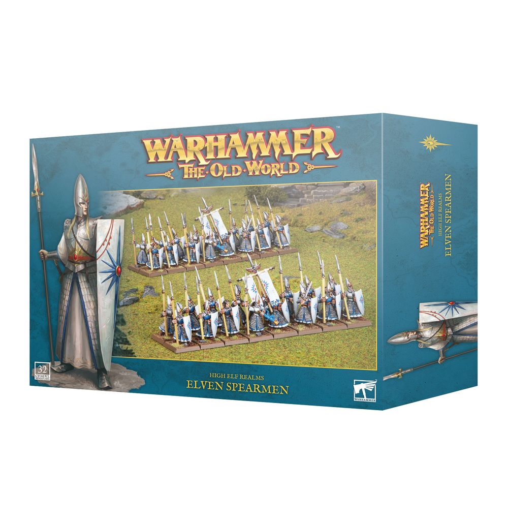 The Old World: High Elf Realms Elven Spearmen